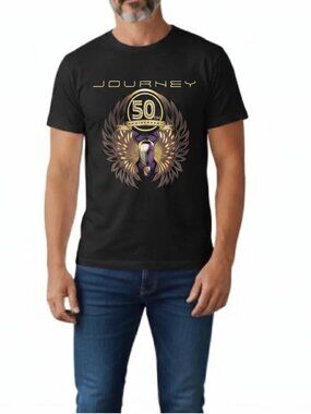 Journey 50th Anniversary  band TShirt (LARGE)